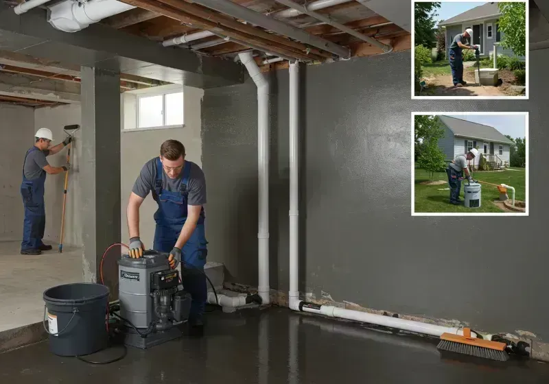 Basement Waterproofing and Flood Prevention process in Country Club Hills, IL